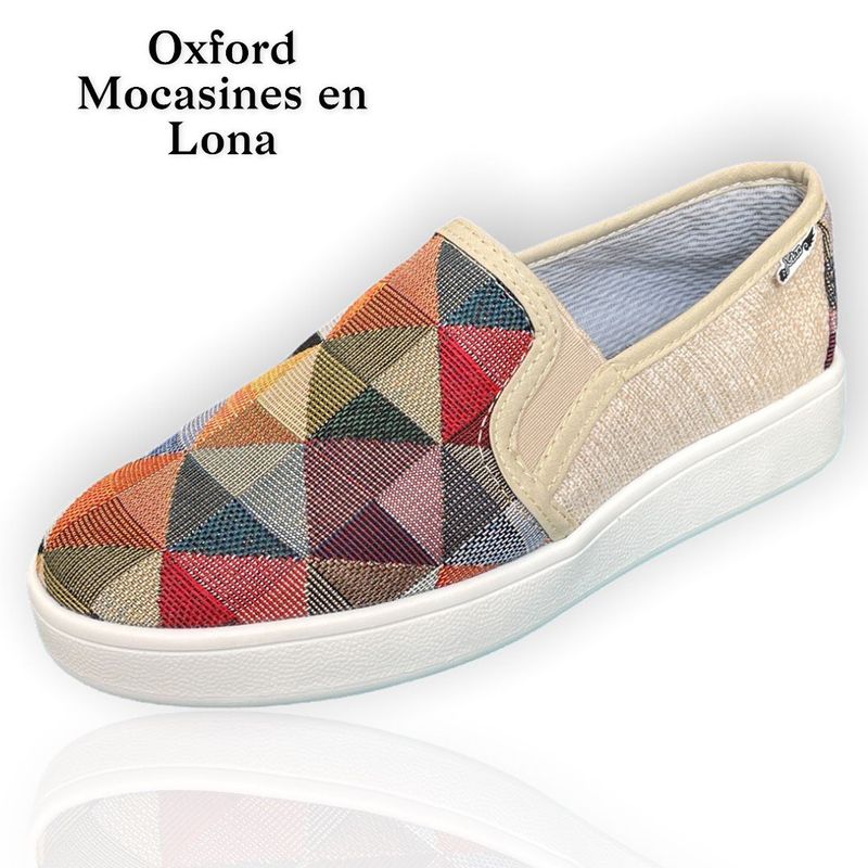 XIAN SHOES - oxford mocasin etnia mujer