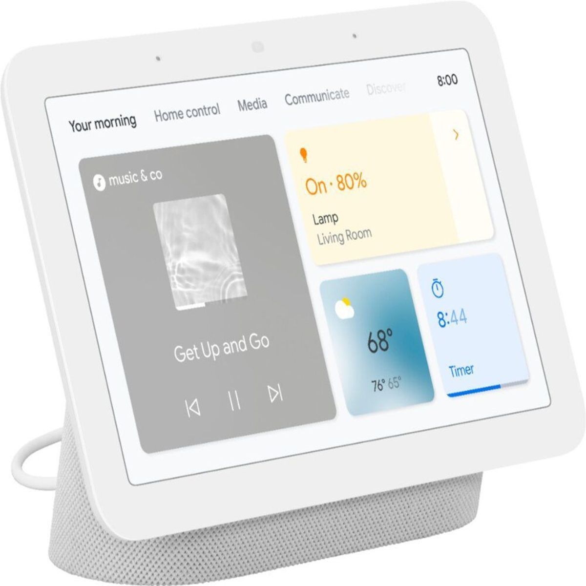 GOOGLE - Google Nest Hub Última Versión Pantalla Gris