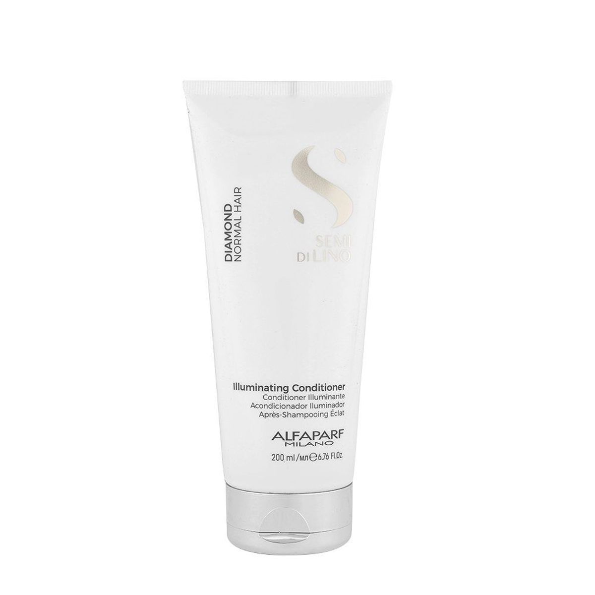 ALFAPARF MILANO - Acondicionador Iluminador Alfaparf Semi Di Lino 200ml Diamond