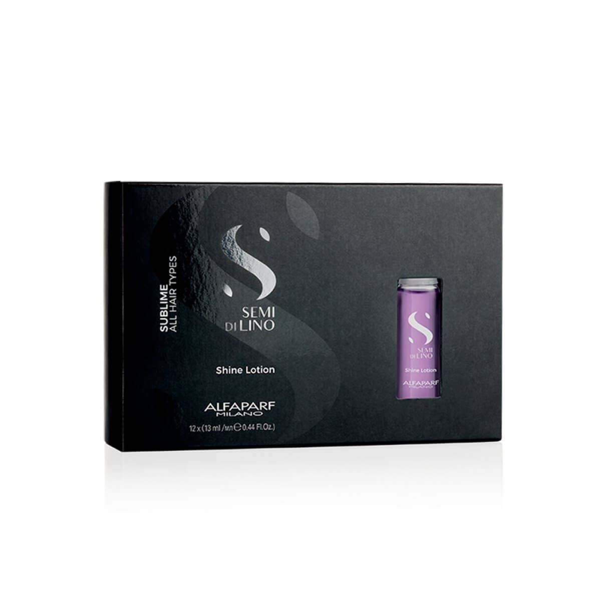 ALFAPARF MILANO - Ampolletas ILuminadoras Alfaparf Semi Di Lino 12X13ml Sublime