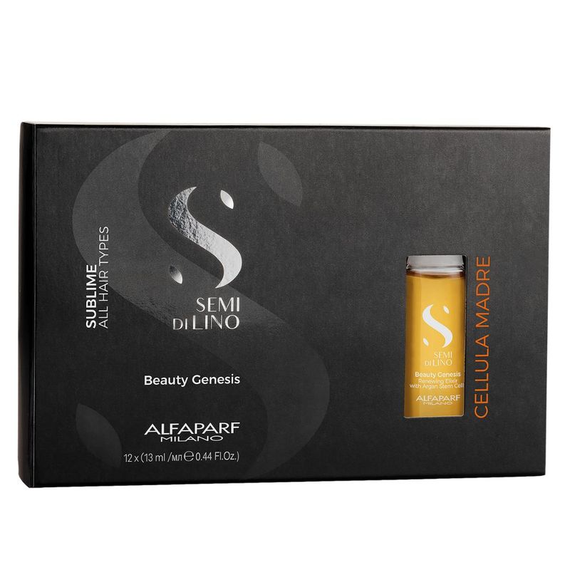 ALFAPARF MILANO - Ampolletas Renovadoras Madre Alfaparf Semi Di Lino 12x13ml