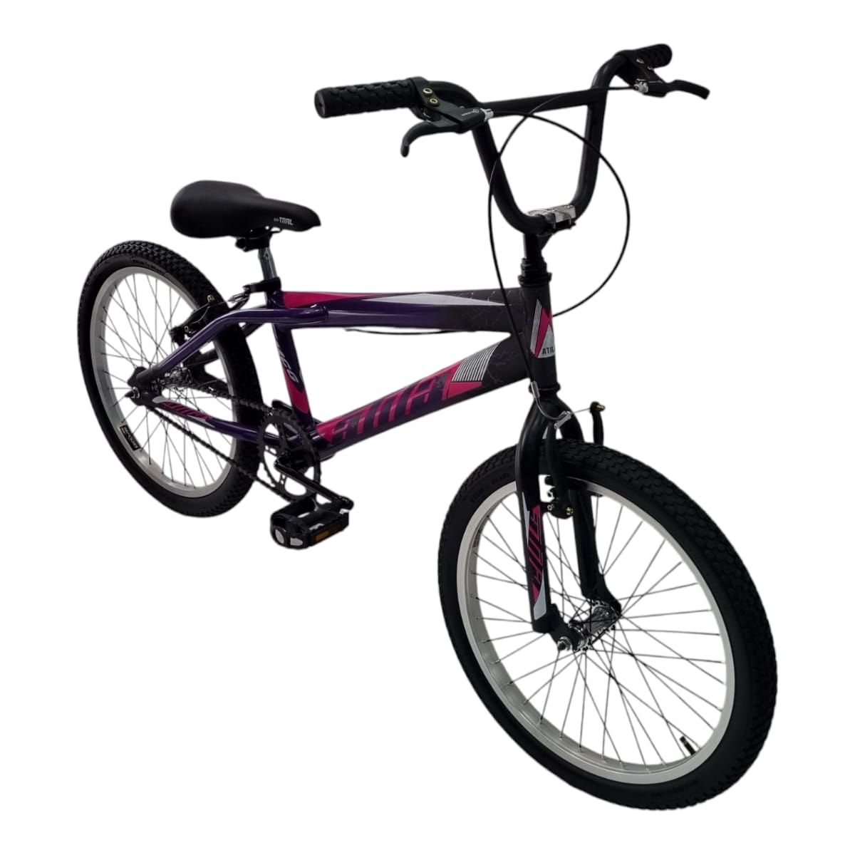 ATILA - Bicicleta Atila Tipo Cross Rin 20 Infantil Niños Morado