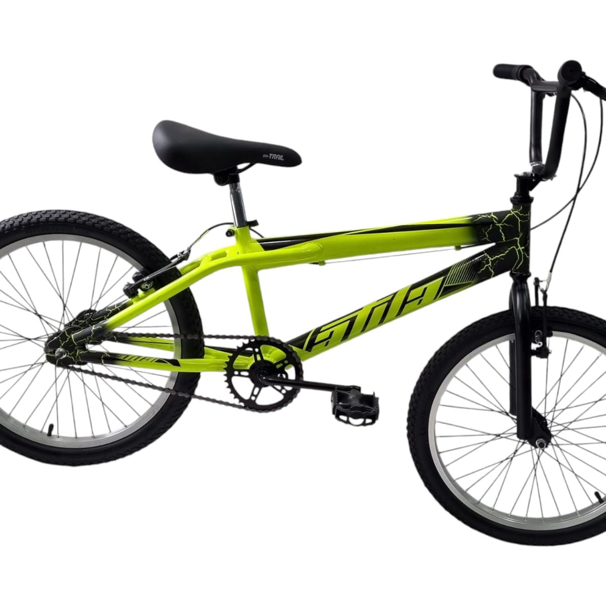 ATILA - Bicicleta Atila Tipo Cross Rin 20 Infantil Niños Verde Neon