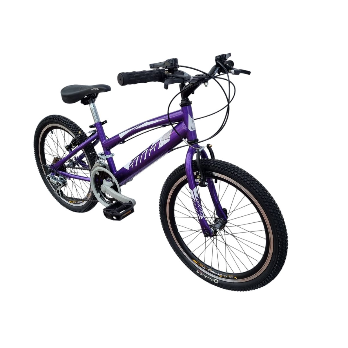 ATILA - Bicicleta Todo Terreno Atila Rin 20 Aro Aluminio D/P Morada