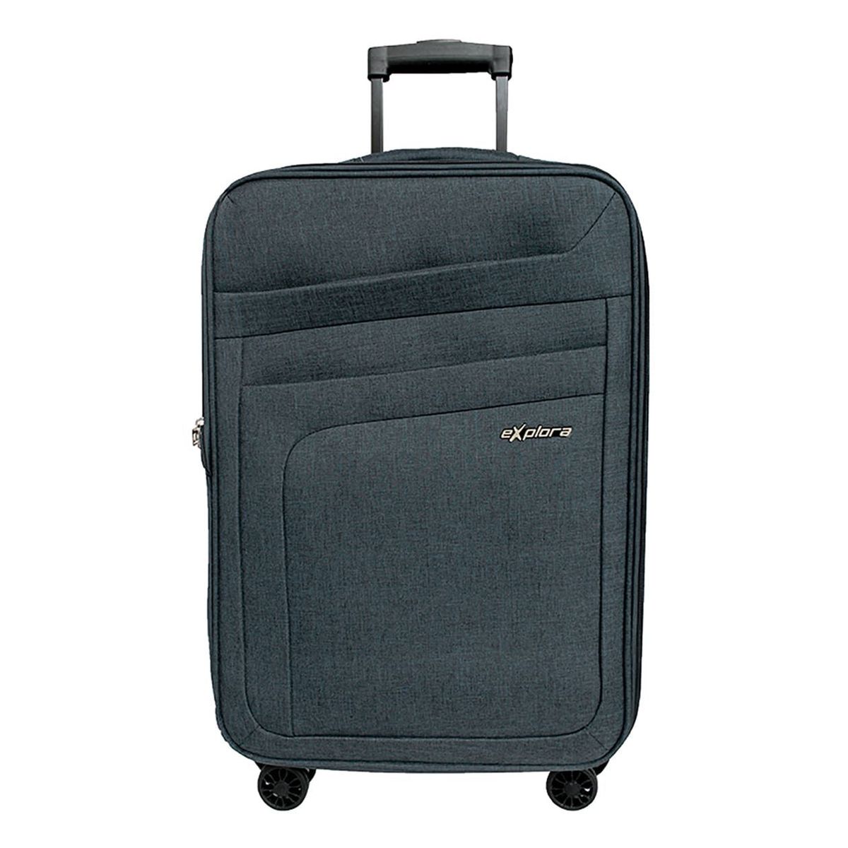 EXPLORA MALETAS - Maleta Mediana Explora VALENCIA 24- Gris Oscuro