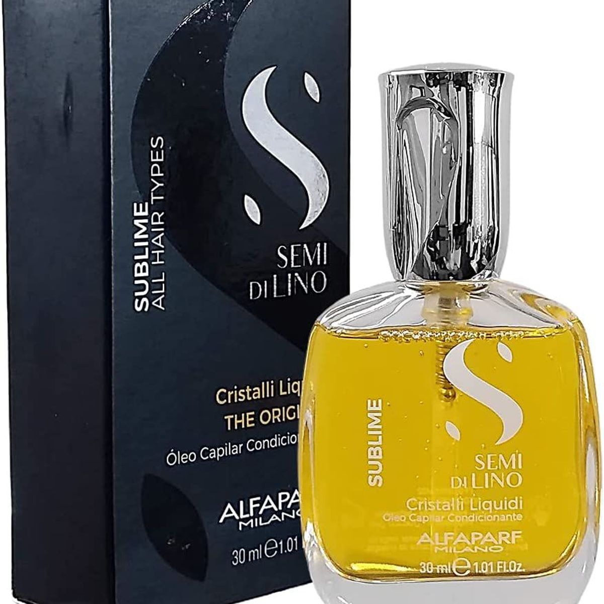 ALFAPARF MILANO - Cristalli Liquidi Alfaparf Semi Di Lino Ã“leo Capilar 30ml