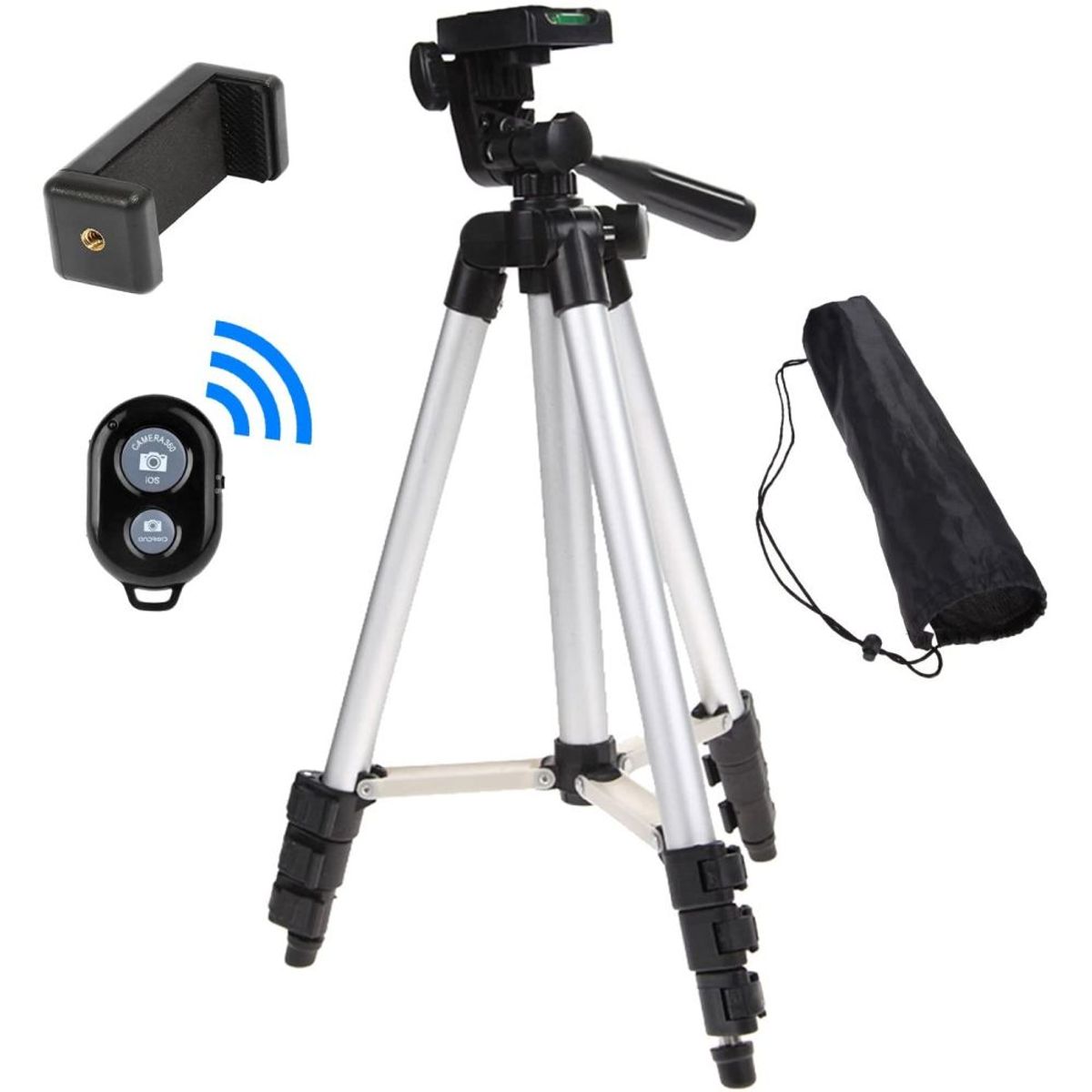 GENERICO - Tripode Con Soporte De Celular Y Control Bluetoot Dk-3888h