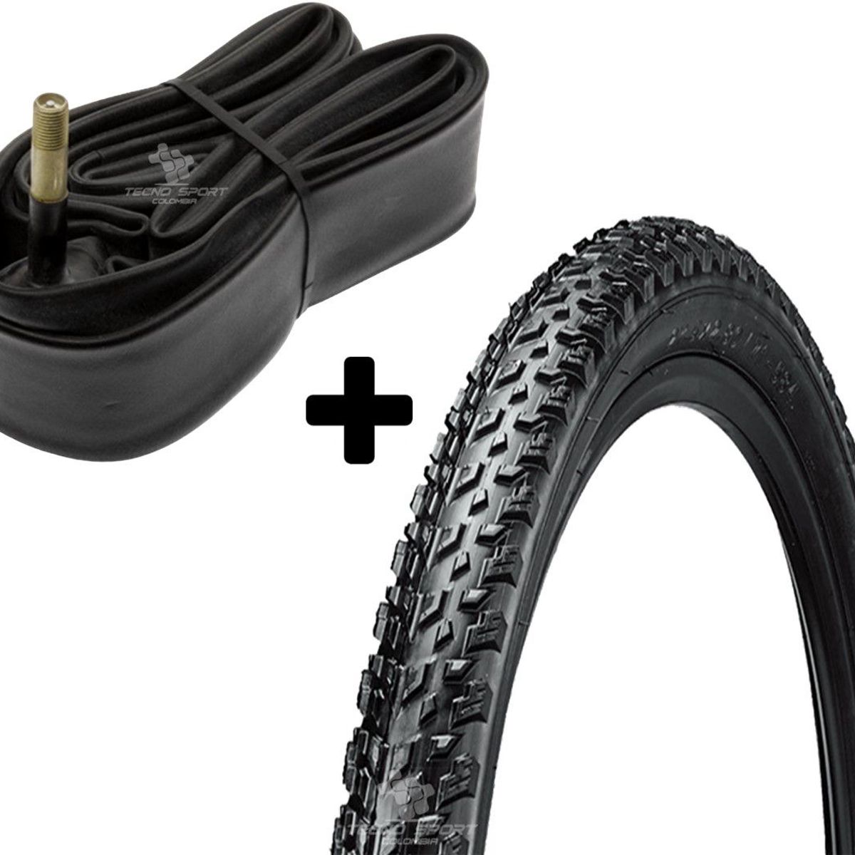 CHAOYANG - Llanta + Neumático Bicicleta 27.5 X 2.00 Chaoyang Coraza Mtb