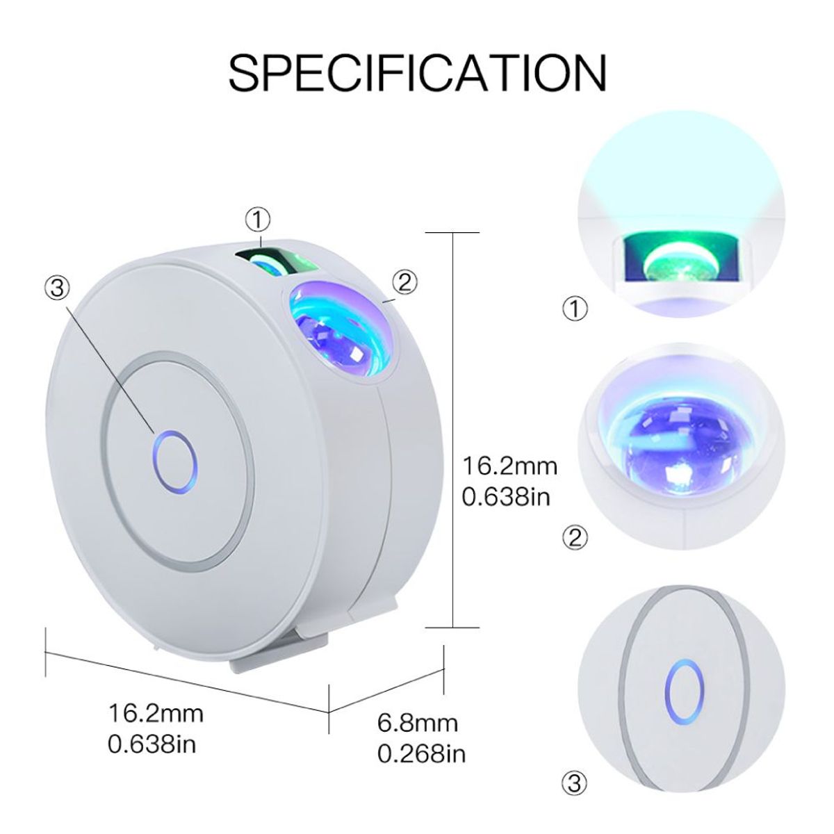ONE PIXEL - Proyector Inteligente Galaxia Nebulosa Smart Star