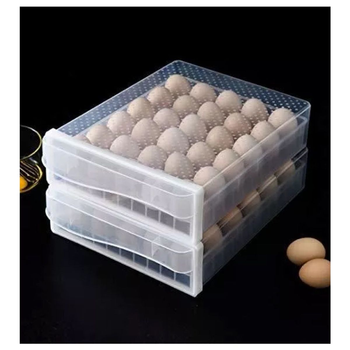 ONE PIXEL - Organizador De Huevos Contenedor Para Almacenar Huevos