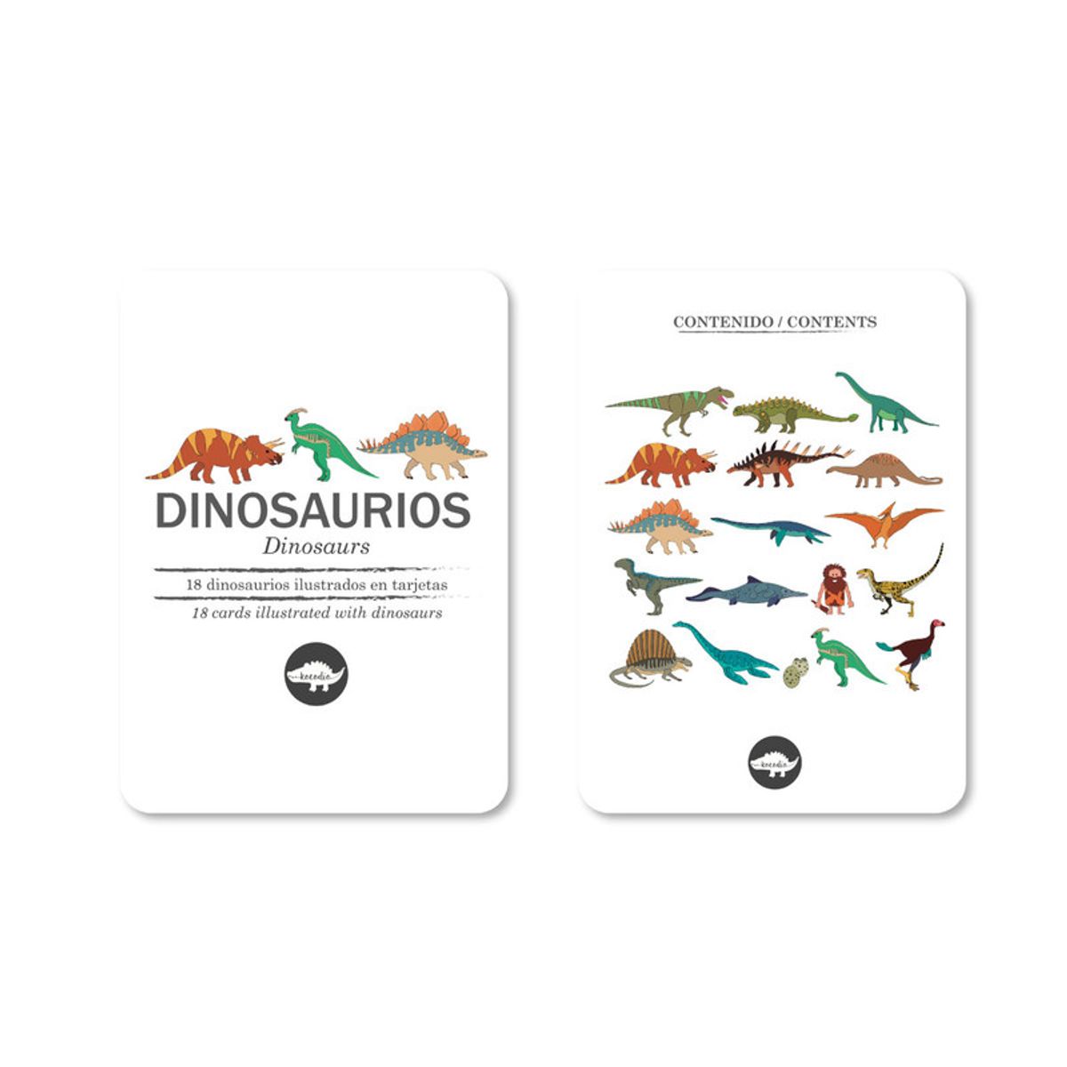 KOCODIO - Flash Card Dinosaurios
