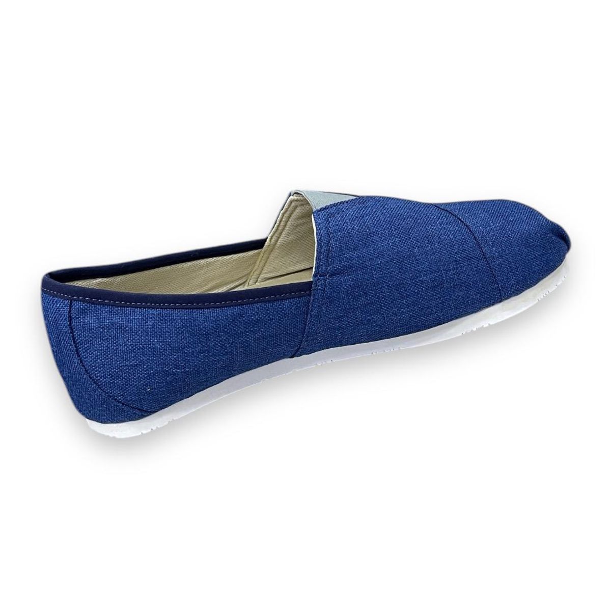 XIAN SHOES - Alpargata hombre clasica jean claro