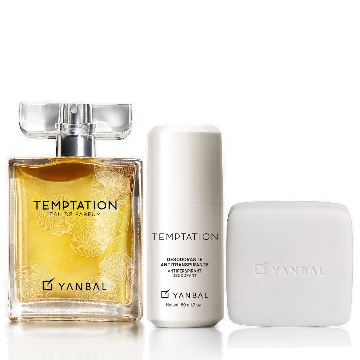 YANBAL - Set Perfume de mujer Temptation de Yanbal 50 ml