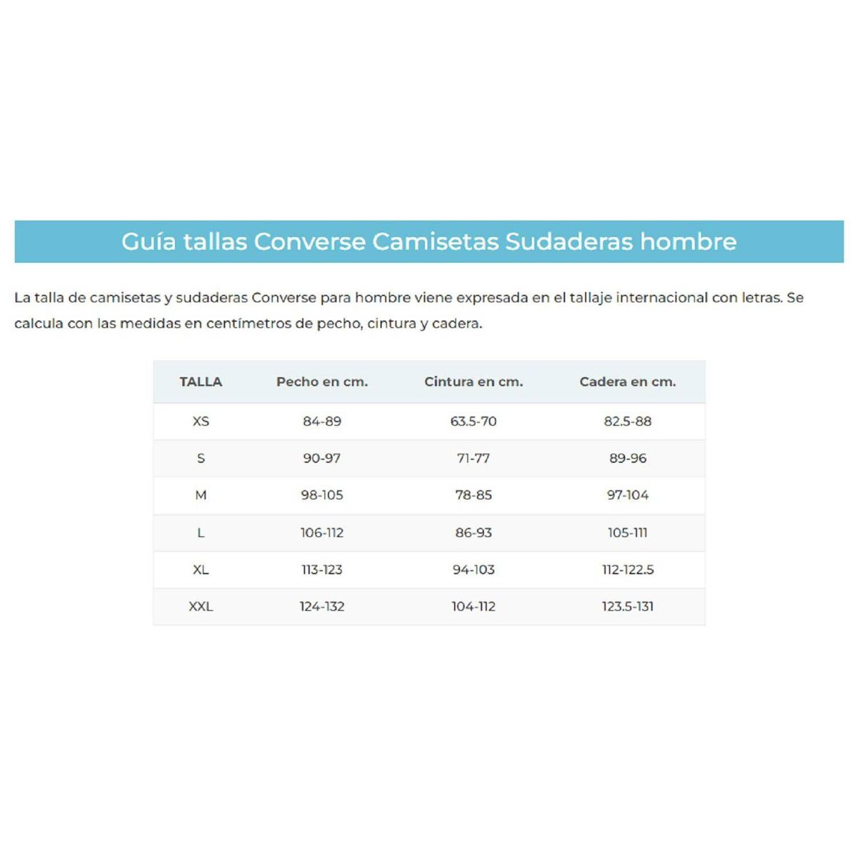 CONVERSE - Chaqueta converse hombre chest chuck.