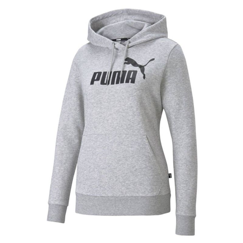 PUMA - Buzo con capucha puma mujer essentials logo.