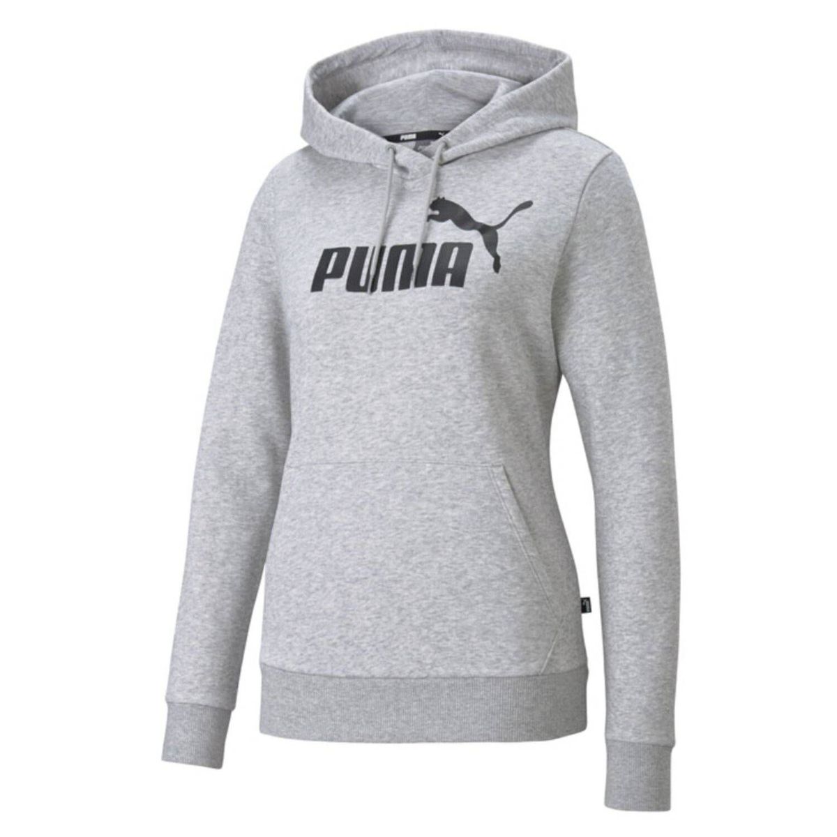PUMA - Buzo con capucha puma mujer essentials logo.