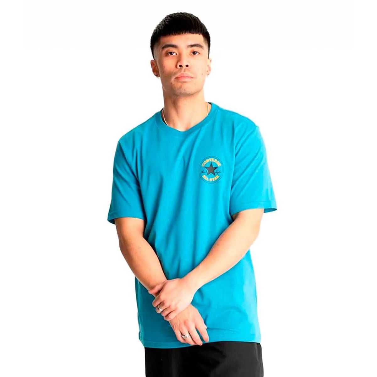 CONVERSE - Camiseta Converse Hombre Chuck Patch Remix 10025047-A02.