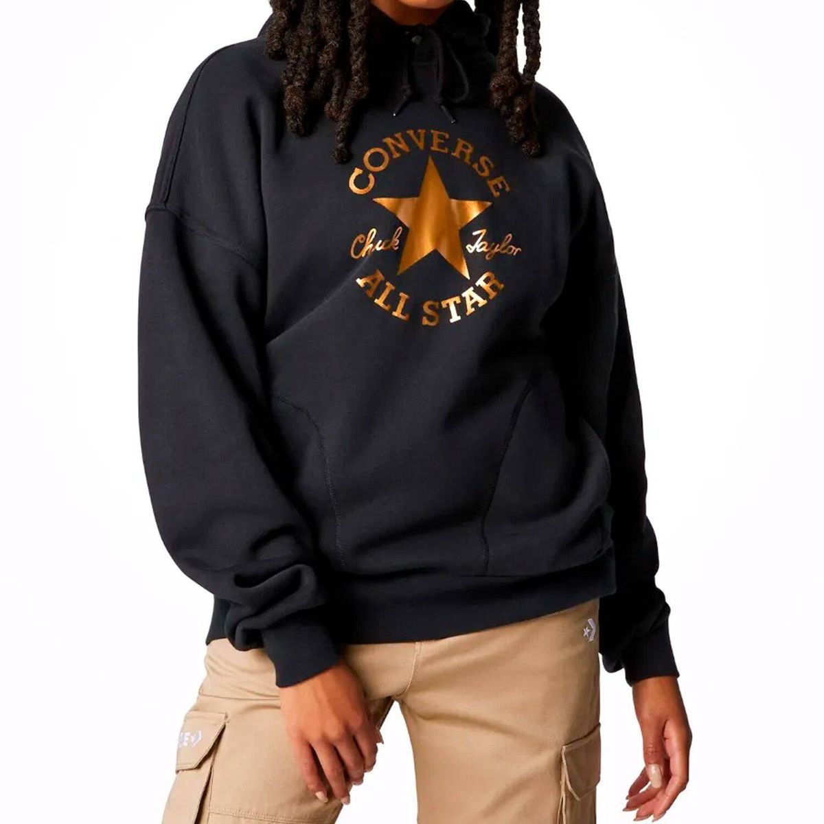 CONVERSE - Hoodie Converse Mujer Chuck Taylor 10024672-A02