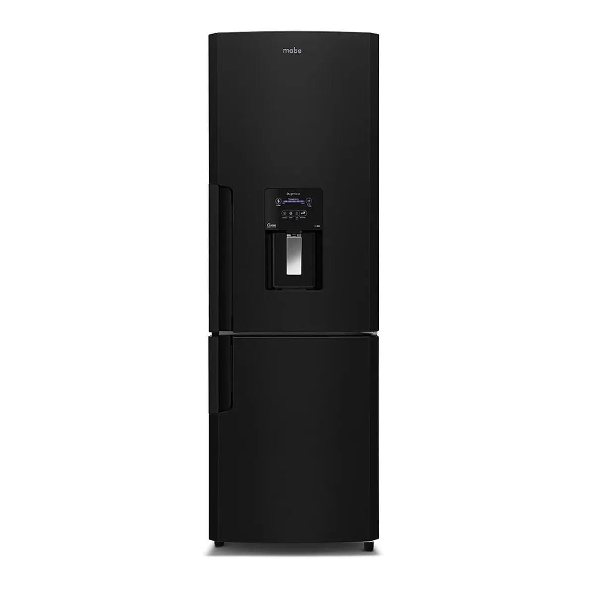 MABE - Nevera bottom freezer 314 l brutos black steel mabe - rmb300izbrp0