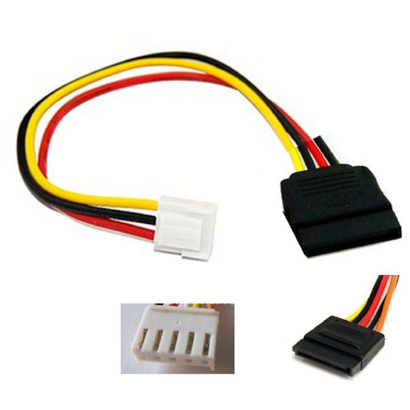 GENERICO - Cable de poder sata a 4 pines vh3.96 mm dvr hikvision dahua