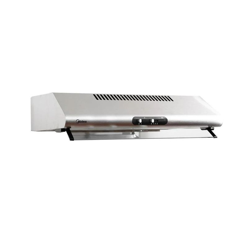 MIDEA - Campana Midea MJUD24S2AS Acero Inoxidable Recirculadora 60Cm