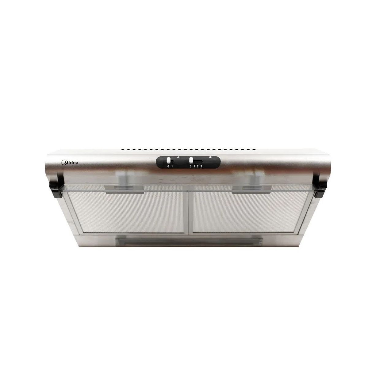 MIDEA - Campana Midea MJUD24S2AS Acero Inoxidable Recirculadora 60Cm