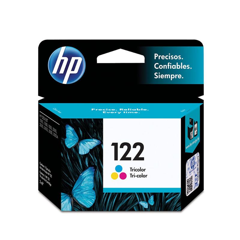 HP - Cartucho De Tinta Hp 122 Tricolor