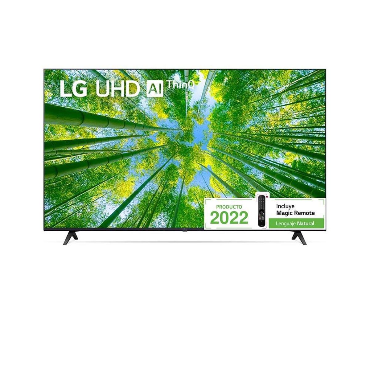 LG - Televisor 65" Lg 65UQ8050 Smart TV UHD Crystal Magic Remote