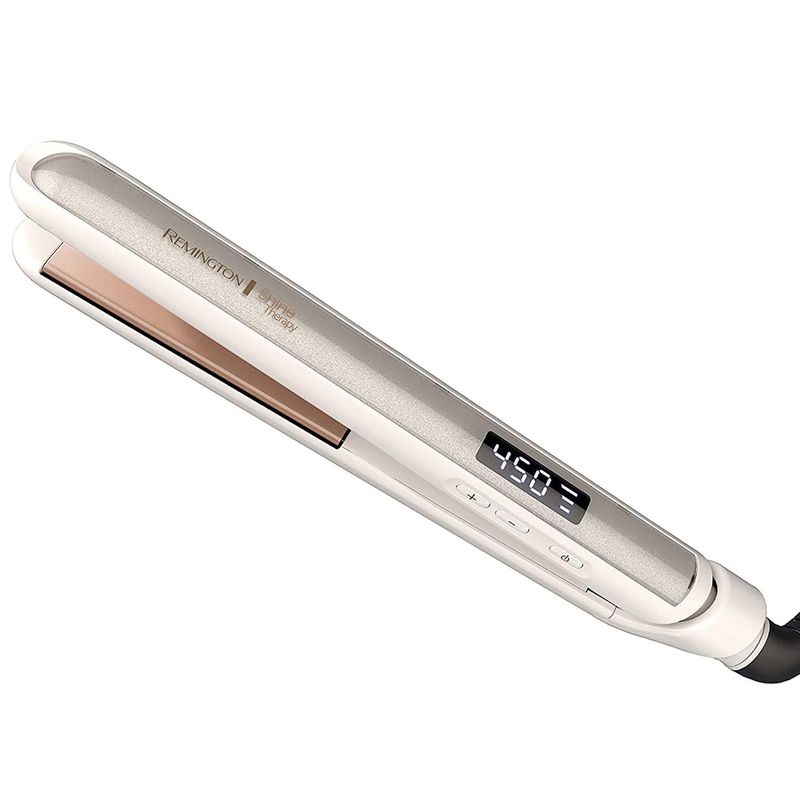 REMINGTON - Plancha de Cabello Remington Keratina de Argán Nuevo Diseño 450°F