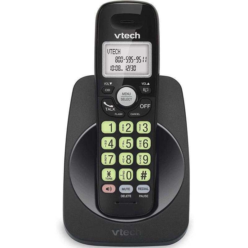 VTECH - Telefono Inlambrico Vtech Identificador De Llamadas Negro