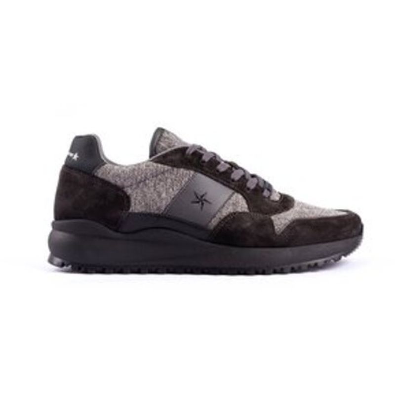 OVERSTATE - Zapatillas Urbanas En Cuero  Marca Overstate  DE-8684OV.1 Gris