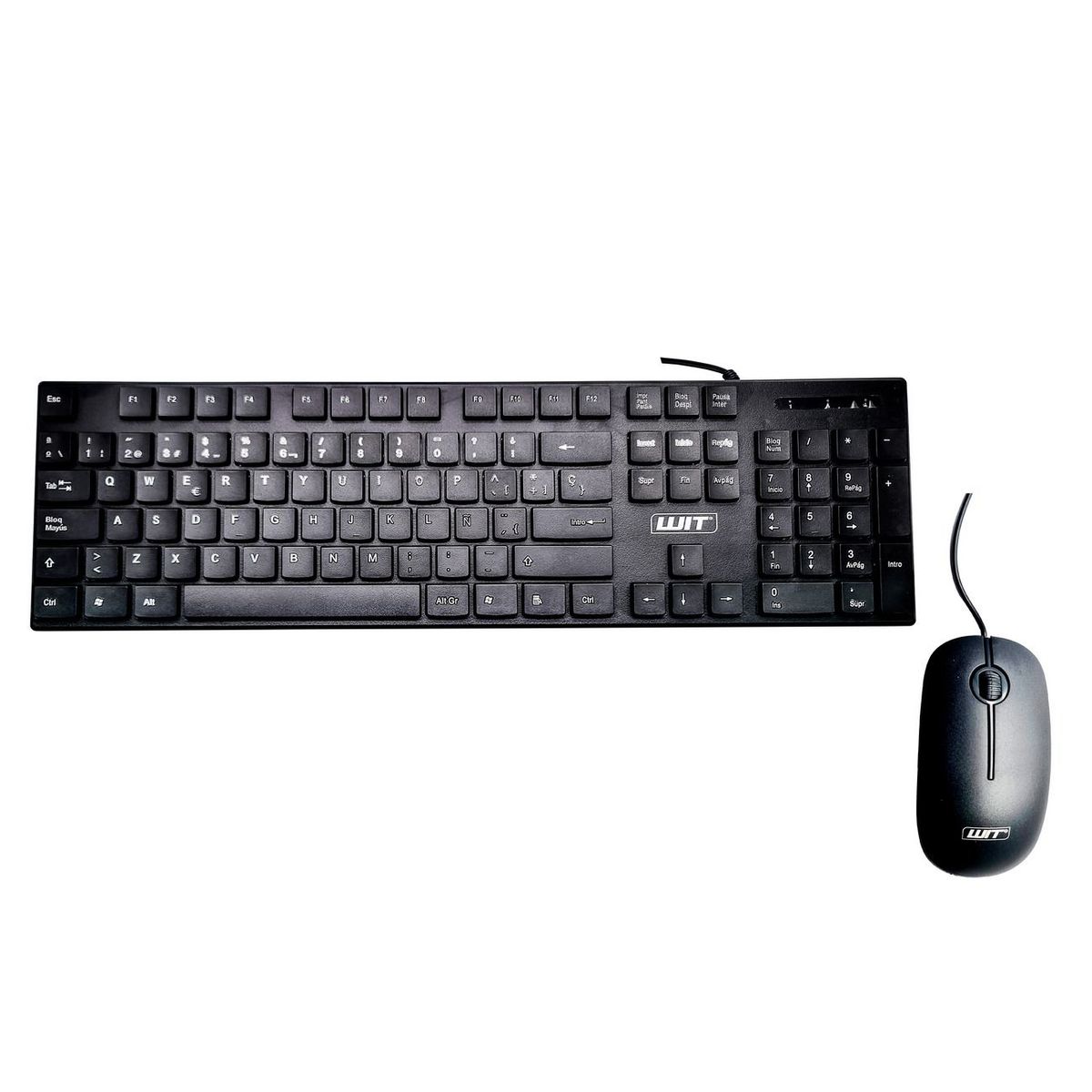 DAYOSHOP - Combo Teclado Y Mouse Alambrico En Español Usb