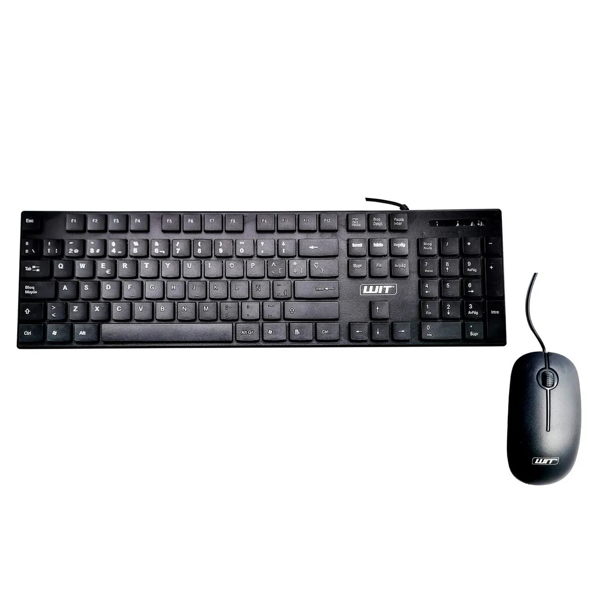 DAYOSHOP - Combo Teclado Y Mouse Alambrico En Español Usb