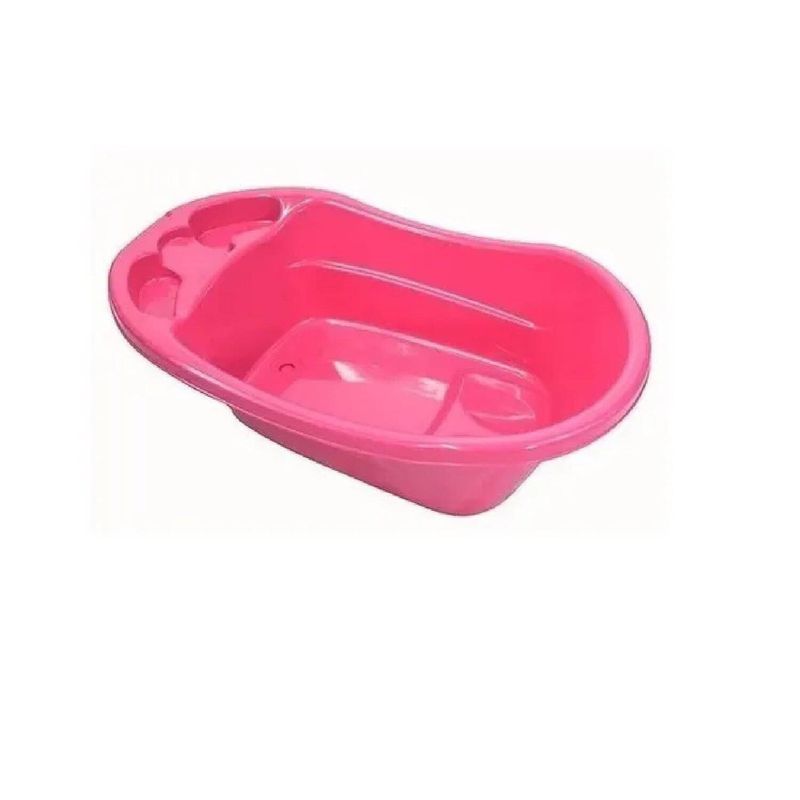 MUNDO BEBE - Bañera con soporte antideslizante para bebe