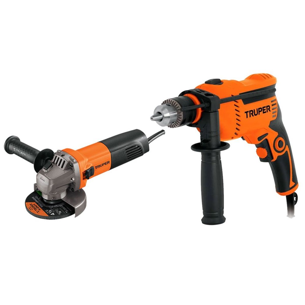TRUPER - Combo Taladro 650W  Pulidora 800W Truper