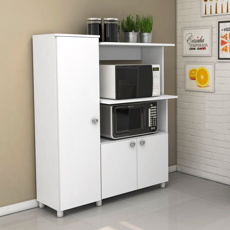 BONNO - Organizador De Cocina Alto Luzio Blanco Bonno