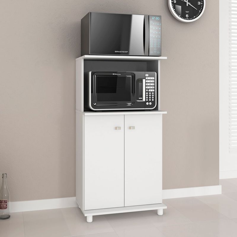BONNO - Organizador De Cocina Alto Sienna Blanco Bonno