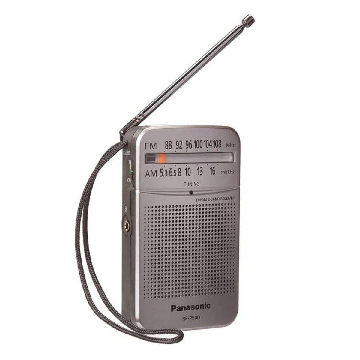 PANASONIC - Radio Panasonic RF-P50D Portatil FM AM Altavoz