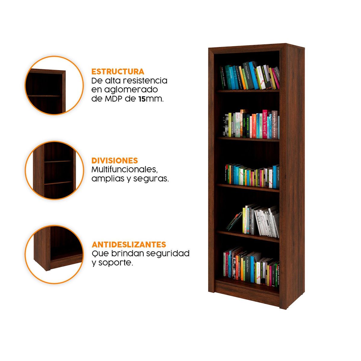 BONNO - Biblioteca Alta Cameron Rustico