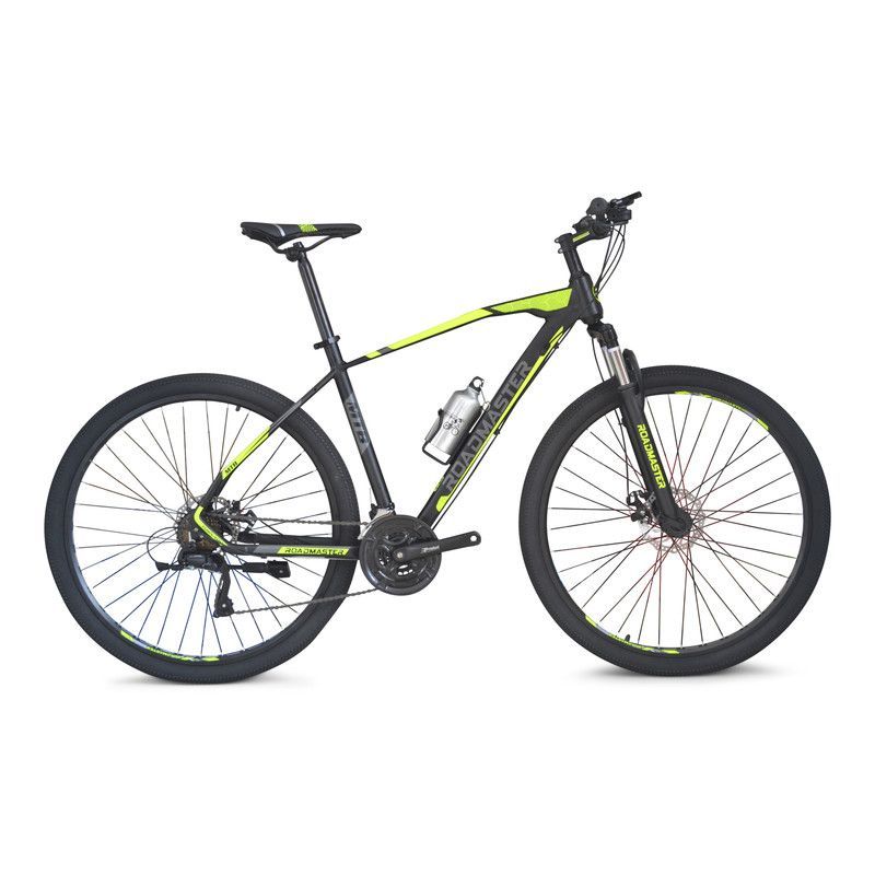 ROADMASTER - Bicicleta Tornado L R29 24Vel Negro Verde.---_.