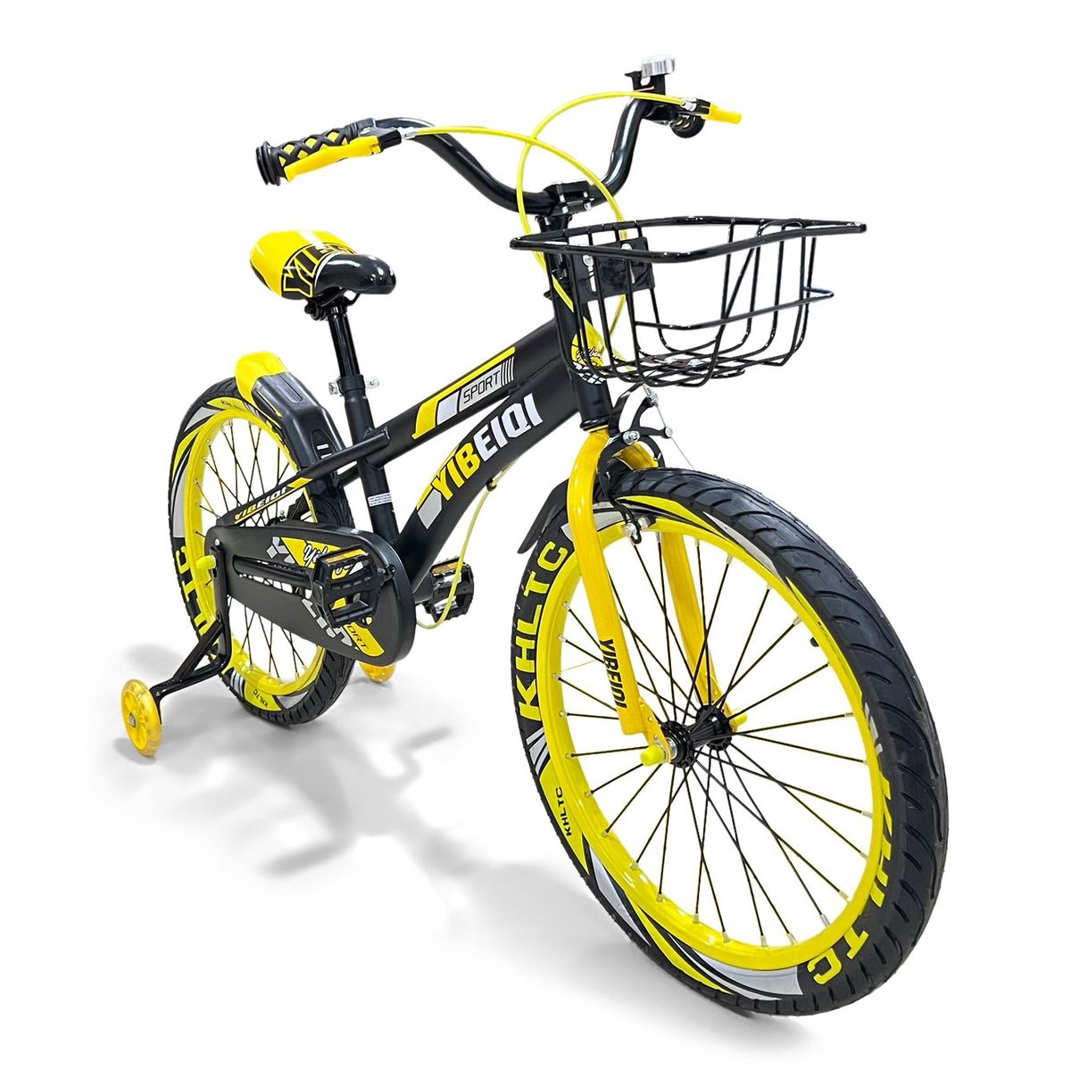 ROADMASTER - Bicicleta Infantil en Rin 16 18 y 20 Niños Amarillo.