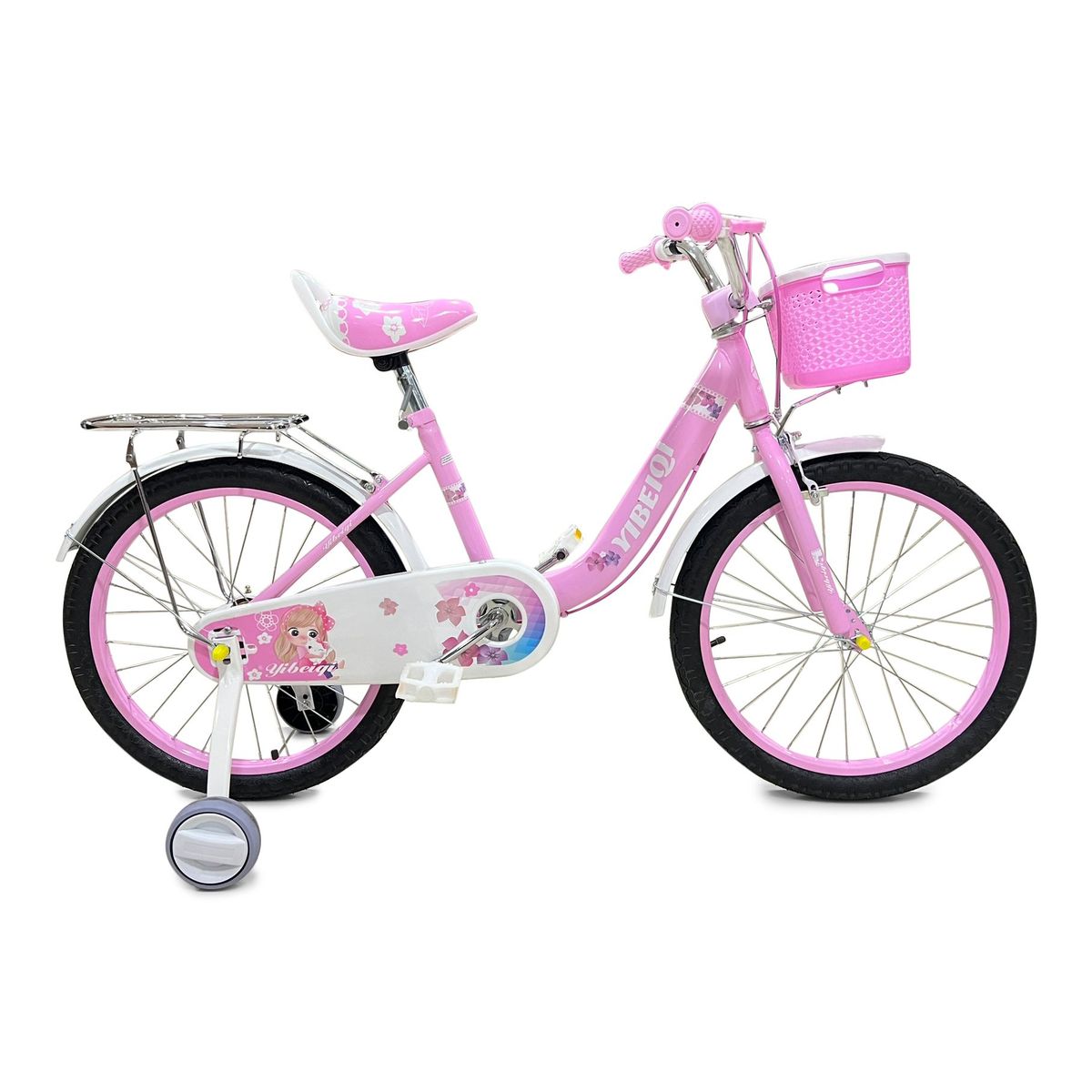 ROADMASTER - Bicicleta Infantil  Rin 16 18 y 20 Niñas Rosada._.