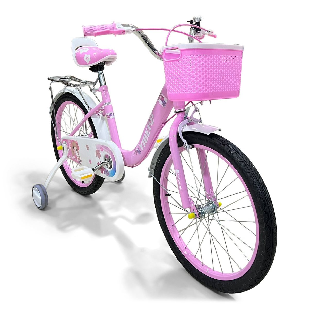 ROADMASTER - Bicicleta Infantil  Rin 16 18 y 20 Niñas Rosada._.