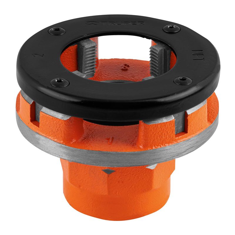 TRUPER - Dado Para Tarraja 2" Cuerda 11.1/2" Npt Y Cabezal De Acero Truper
