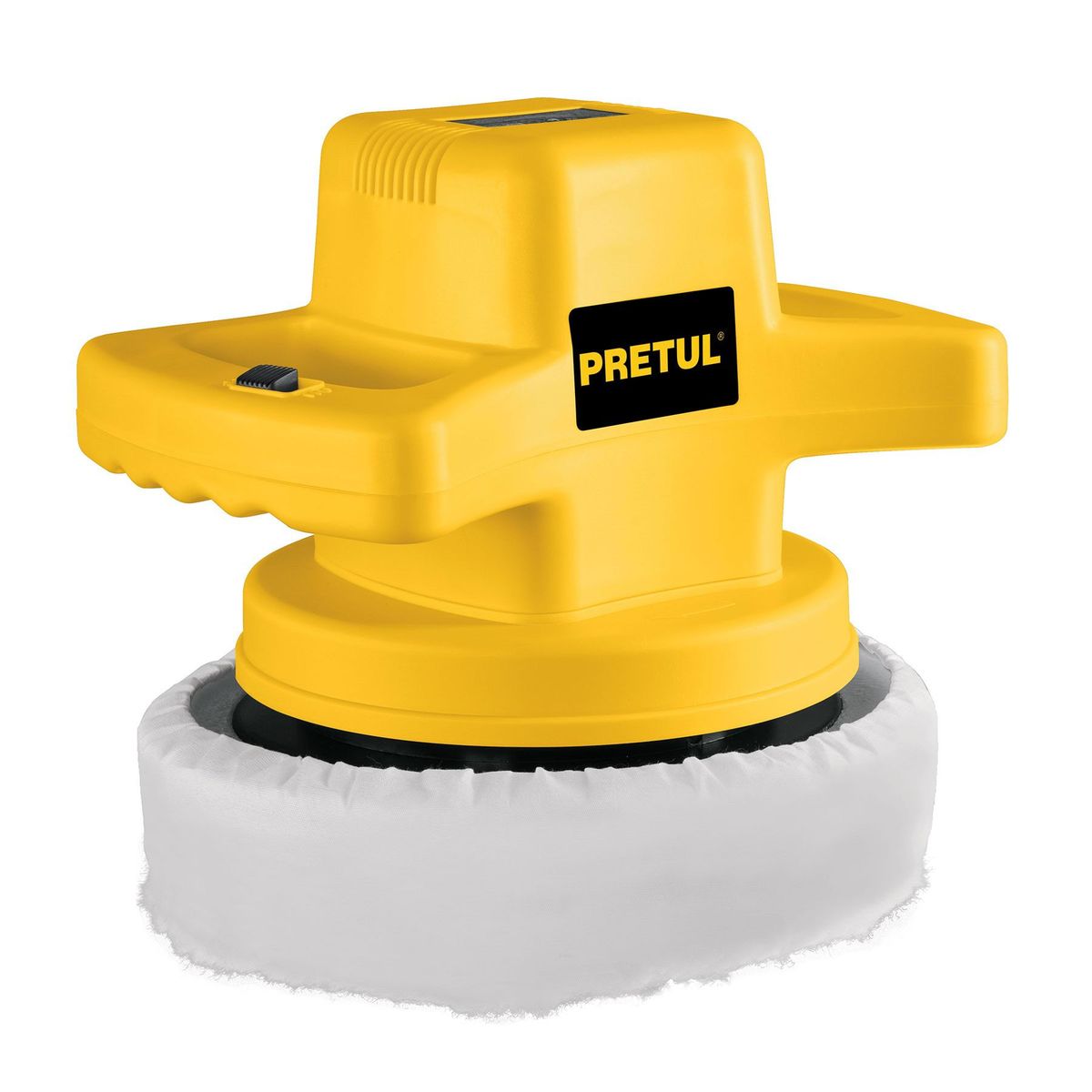 PRETUL - Polichadora De 10", 110 W Con 2 Mangos Y Pomos Incluidos Pretul
