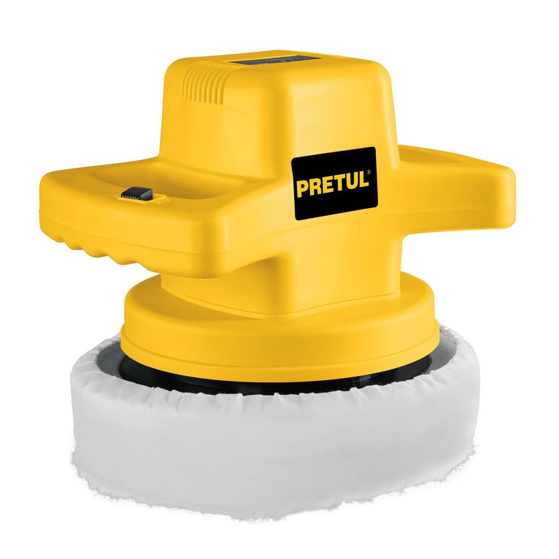 PRETUL - Polichadora De 10", 110 W Con 2 Mangos Y Pomos Incluidos Pretul