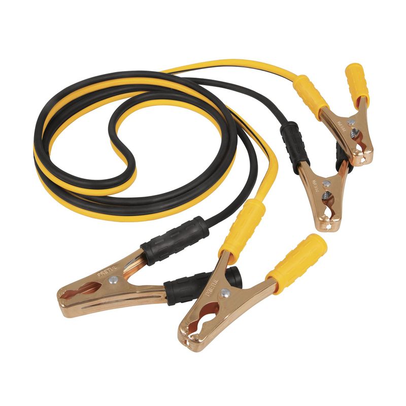 PRETUL - Cable Pasa Corriente O Para Iniciar De 2.5 M, 125 A Y 10 Awg Pretul