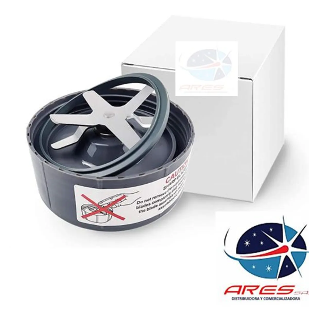 GENERICO - Repuesto Cuchilla para licuadora tipo Nutribullet 600W - 900W.