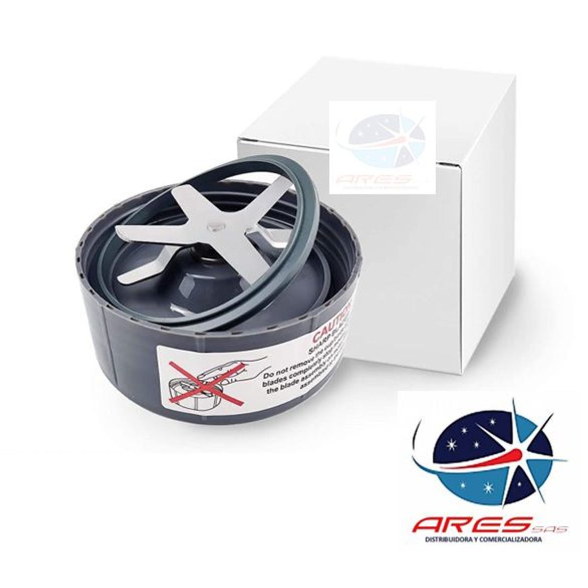 GENERICO - Repuesto Cuchilla para licuadora tipo Nutribullet 600W - 900W.