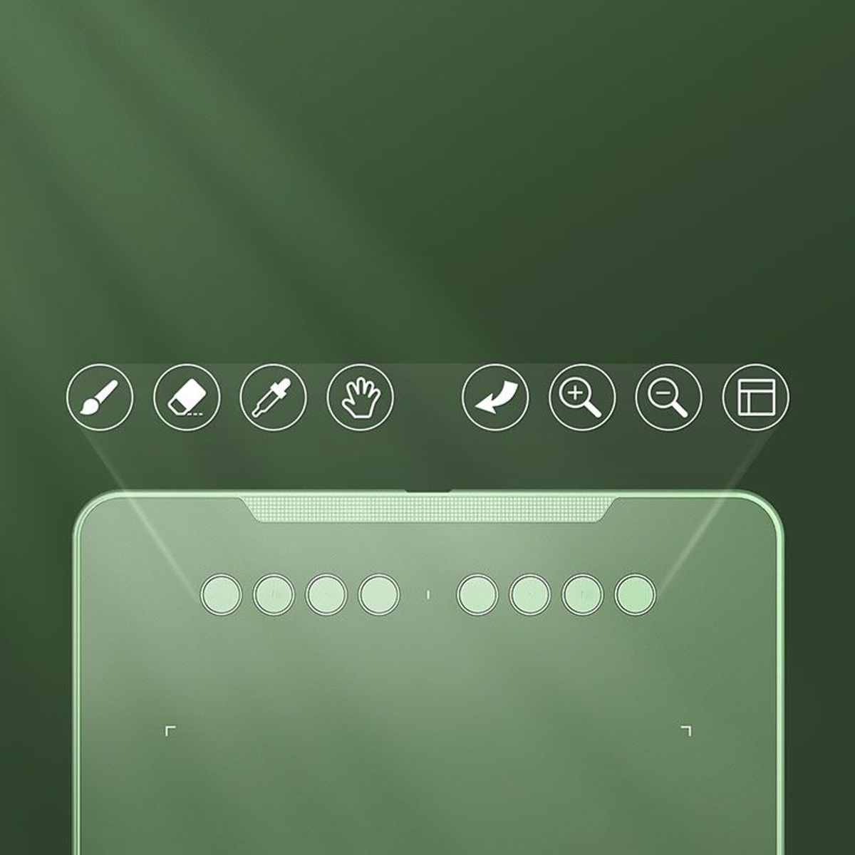 XP PEN - TABLETA GRAFICA XPPEN DECO01 V2 - VERDE